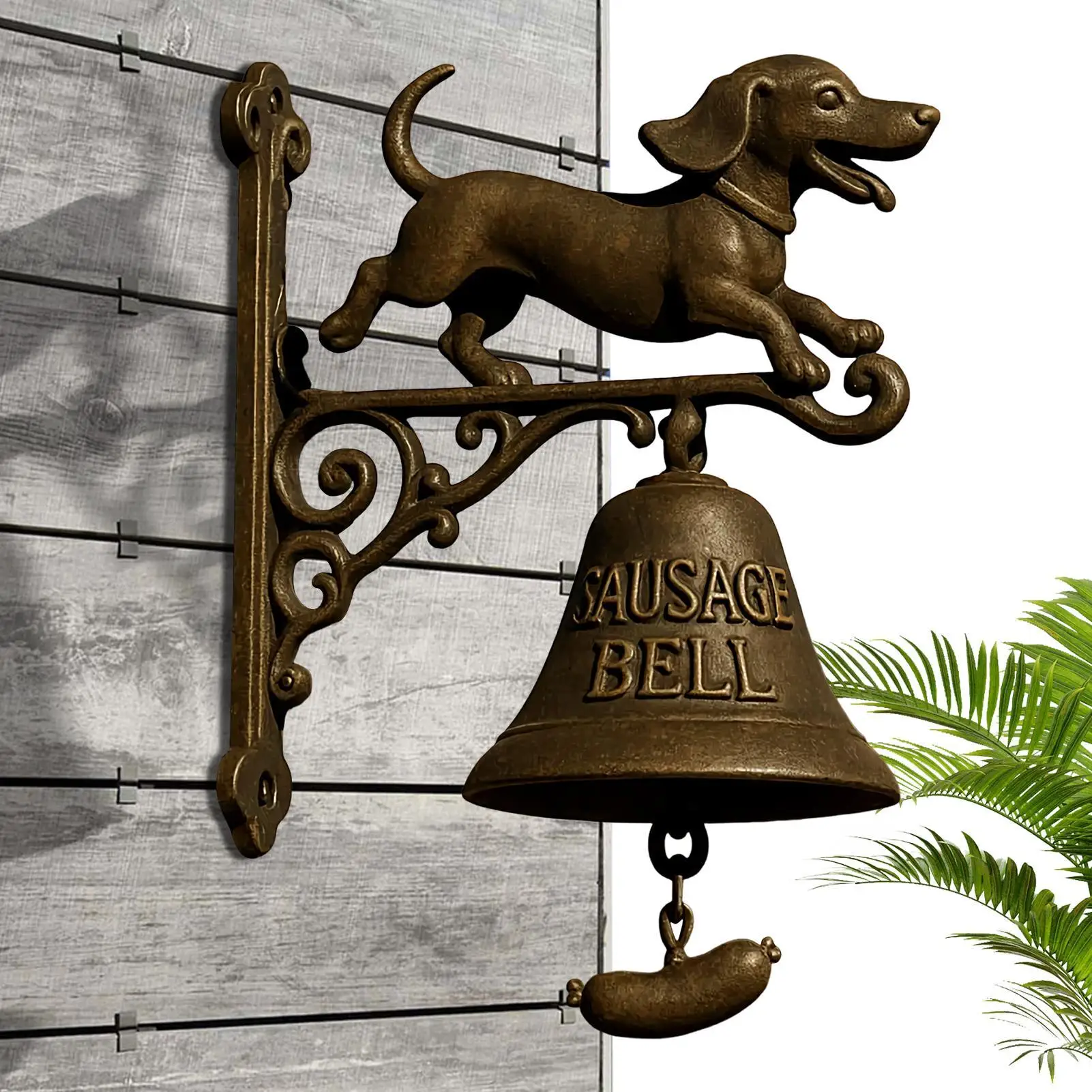 Outdoor Welcome Doorbell Dinner Bell For Opening Home Wall Housewarmings Garden Entry Wall Door Decorative Belling Home Decor