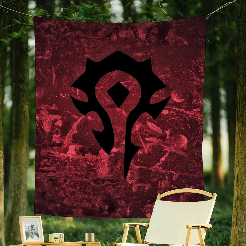 Warcrafts of World W-WOW Game Flag For Wall Hanging Banner Decoration Household Home Decor Outdoor Camping