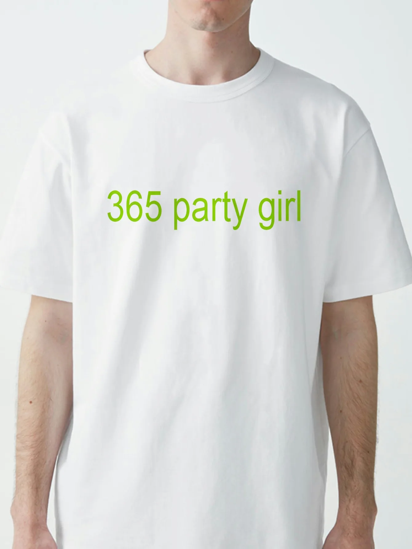 365 Party Girl T shirt Charlie XCX Brat 360 Album Top Short Retro Fashion men Women's tee Grunge Cult Classic Printed t-shirt