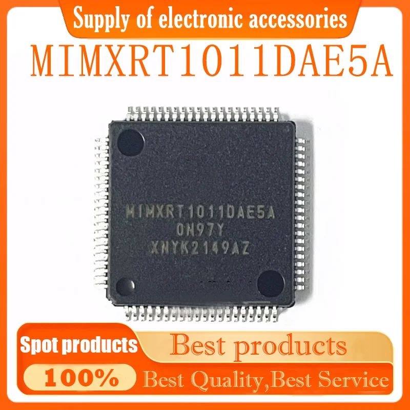 imported MIMXRT1011DAE5A package LQFP-80 embedded ARM microcontroller -MCU