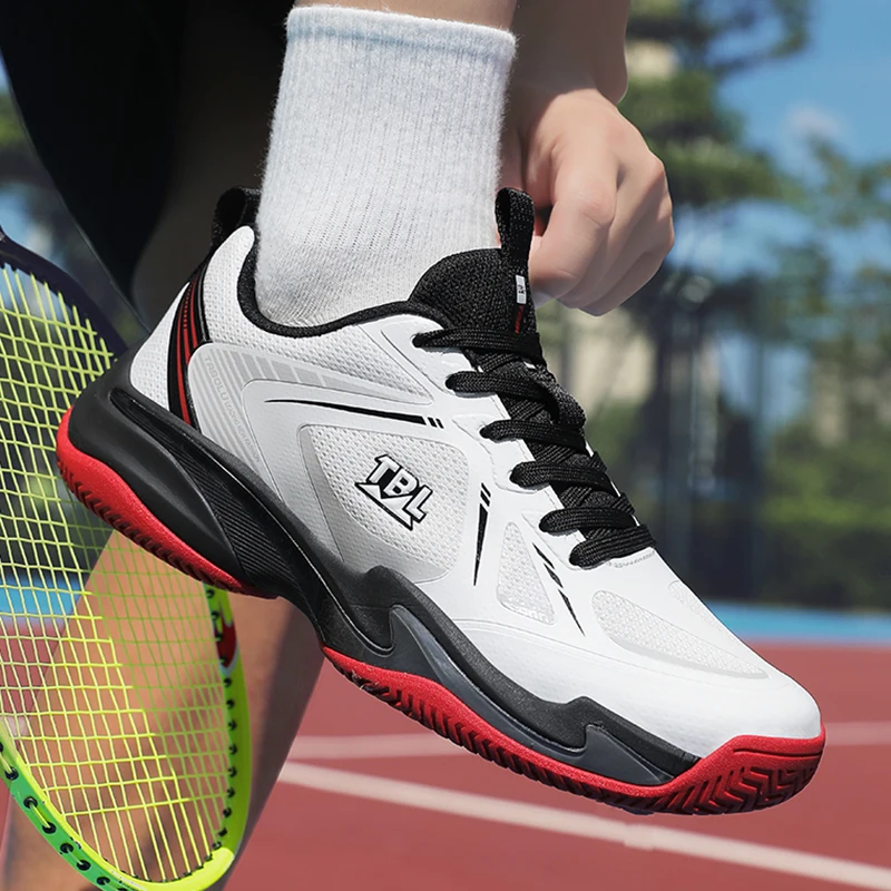 New Men's Volleyball Shoes Outdoor Fitness Badminton Sports Shoes Mesh Breathable Tennis Shoes Indoor Sport Training Sneakers