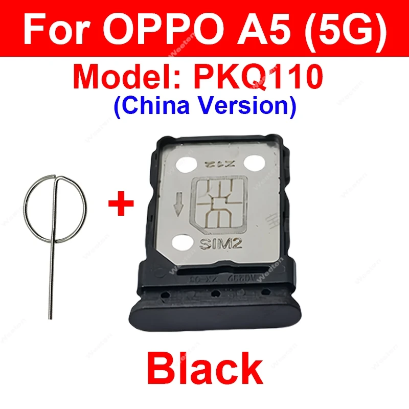 For OPPO A3 A3X A3i Plus A5 4G 5G Sim Card Tray Holder Sim Card
