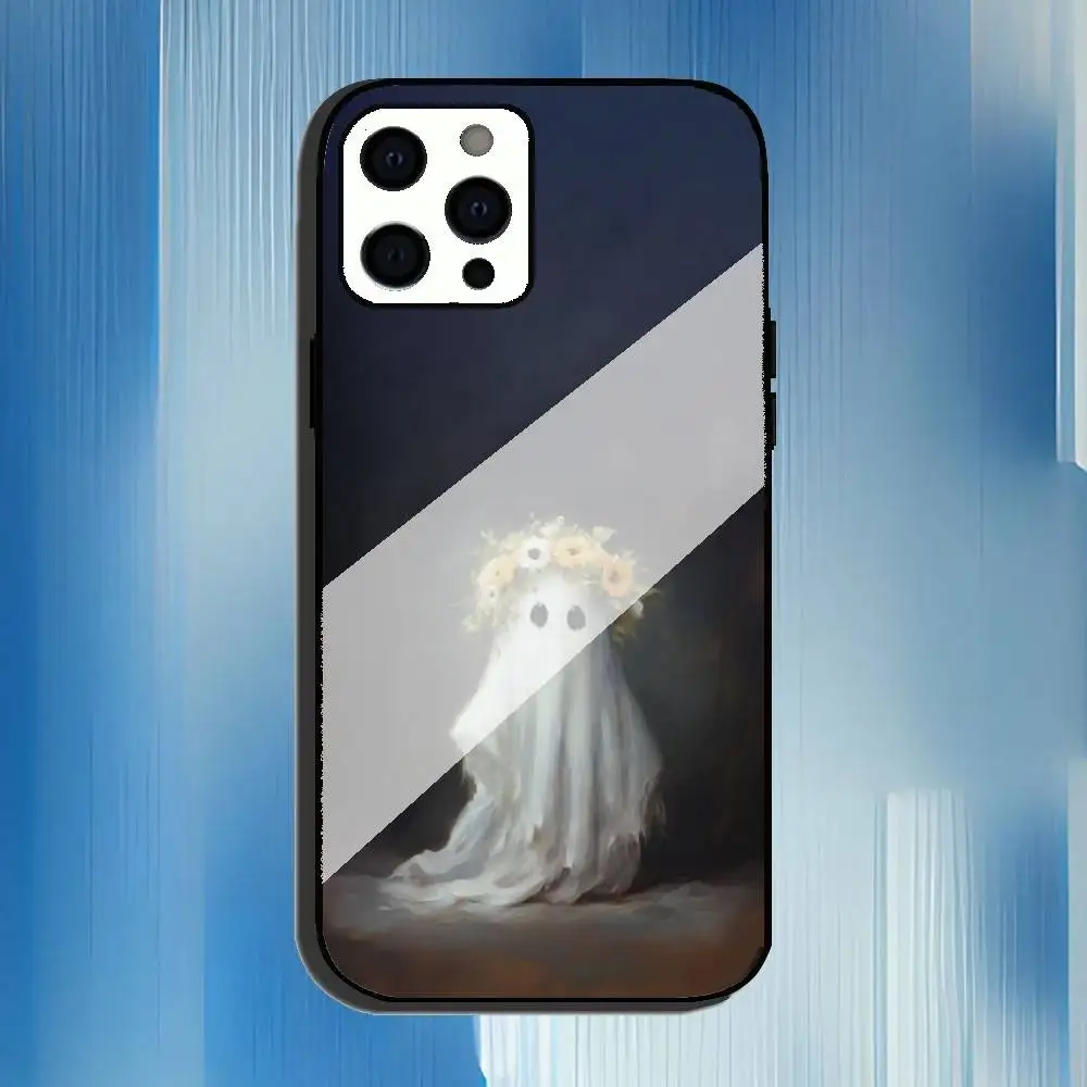 H-Halloween Hat Phone Case para iPhone 17,16,15,14,13,12,11,Pro,Max,Plus,Mini,SE4,E Carregamento sem fio magnético Magsafe