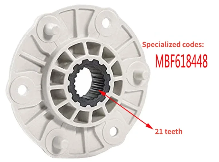 1pcs Original Brand New For LG WD-N12235D Inverter Washer DD Motor Disk Bushing Shaft Gear MBF61844