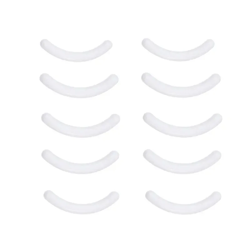 Srebrno-czarny zalotka do rzęs, pęseta ze stali nierdzewnej, klips do podkręcania rzęs, narzędzia do makijażu kosmetycznego.