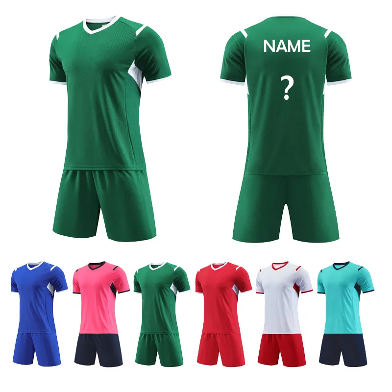 

Wholesale Children Football Jerseys Sets Men Boys Soccer Clothes Survetement Football Uniforms Women Soccer Training Suit Kids