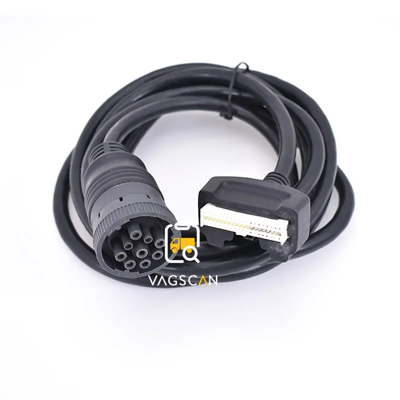 

OBD2 9 pin 88890034 Cable for vcads interface 88890020/88890180 OBDII truck diagnostic tool