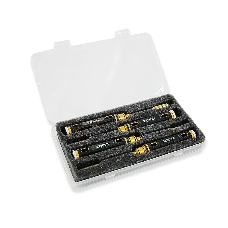 

RC Remote Control Model Car Repair Tool Metal Sleeve with Hollow Handle 4.0/5.5/7.0/8.0 BOX