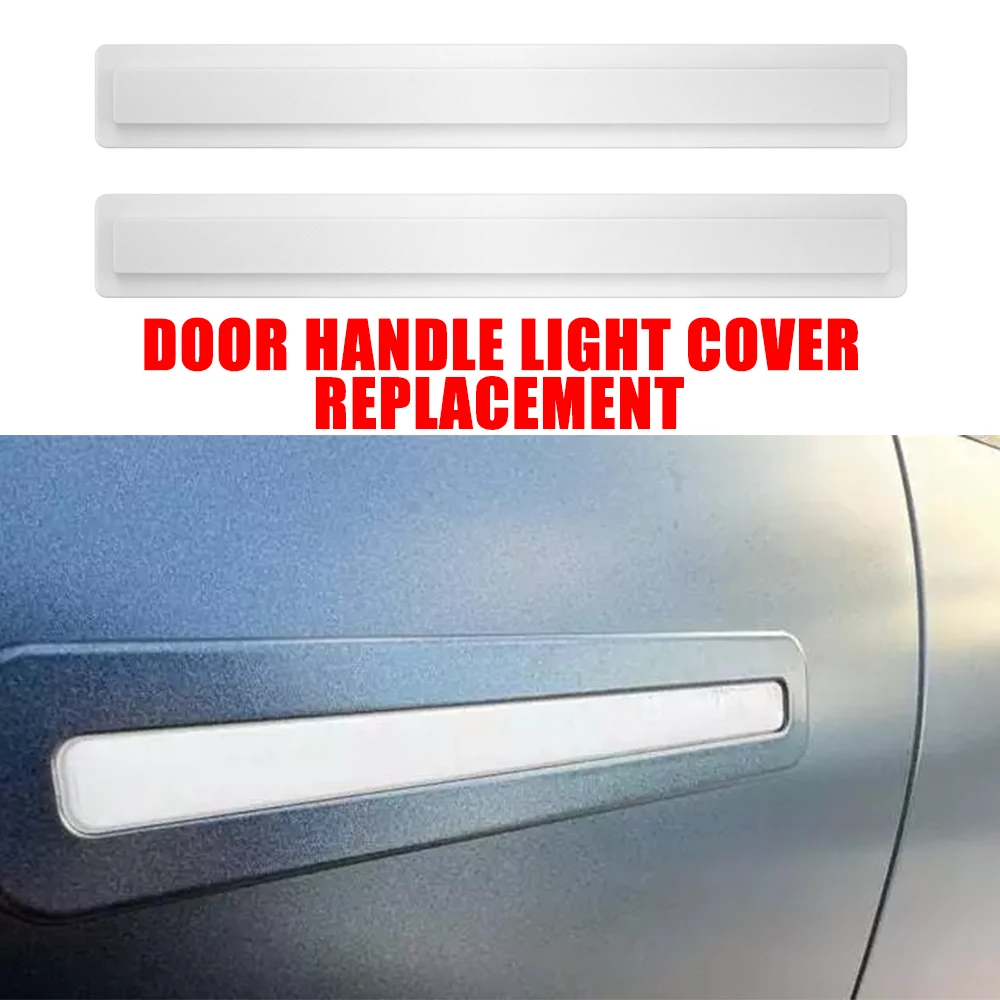 Car Door Handle Light Cover UV SAFE Replacement Kit Set Of 4 For 2023-2024 Fisker Ocean 