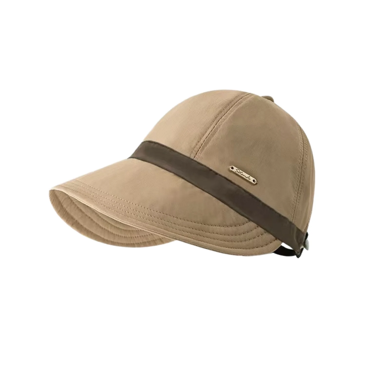 

Foldable Wide Brim Sun Hat Drawstring Adjustable Caps for Men Women Beach Hats Summer Quick-drying Visors Fisherman Cap