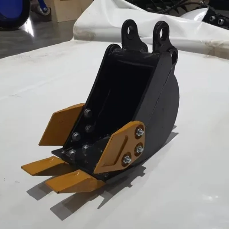 

10-Inch toothed bucket for mini excavator attachments