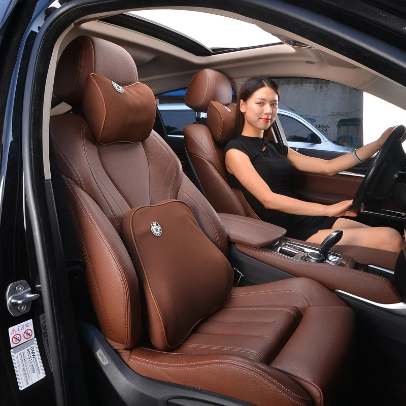 

5D leather car seat cover set 5pcs full set Auto car Seat saddle cover for protecting original car seat the wholesale production