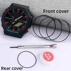 For G-Shock Quality Teflon CasiOak GA-2100 Front/Rear Cover Sealing Ring Gaskets Inner Ring GA2100 Accessories Waterproof Ring
