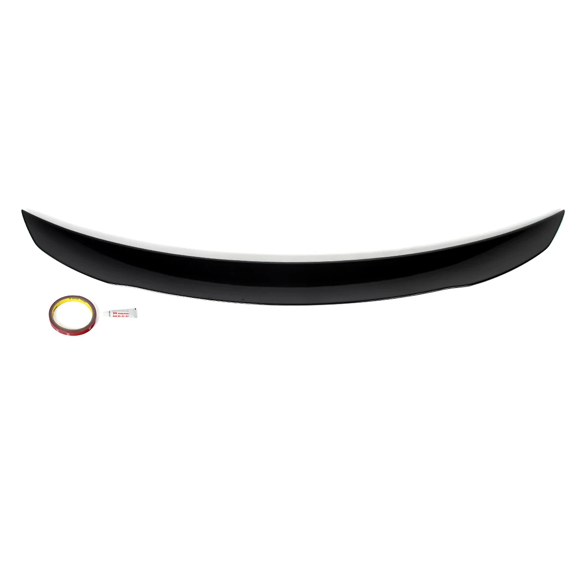 Glossy Black Rear Trunk Boot Lip Spoiler for Mercedes Benz W118 X118 C118 2018-2024 CLA Class AMG Style Magickit Trunk Roof Trim