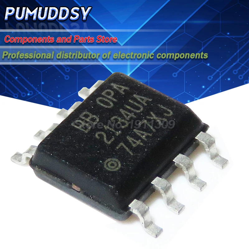10PCS OPA2134UA OPA2134 SOP8 trademark high-performance audio op amps IC