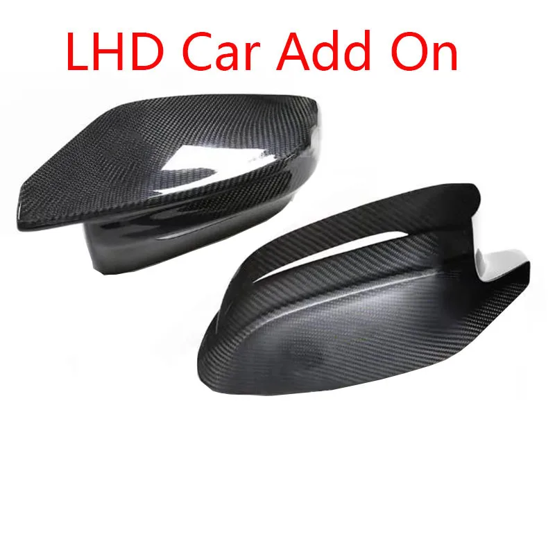 

For BMW M2 G87 M3 G80 M4 G82 2021+ Competition Real Carbon Fiber Replacement Side Door Mirror Cover Add on style LHD&RHD