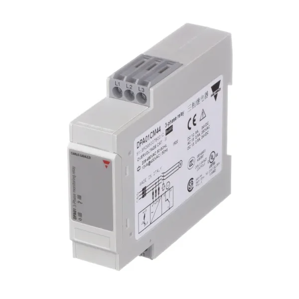 In Stock Original New Carlo Gavazzi DPA01CM44 ing Relay 3-Phase  SPDT CUR-RTG 8A 208-480AC DIN RAIL Mount