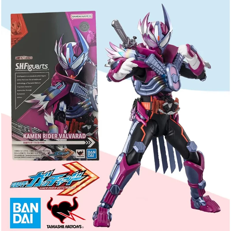 In Stock Bandai Original Box S.H.Figuarts SHF KAMEN RIDER Valvarad Action Anime Figure Model Kit Gift Toy Collection for Kids