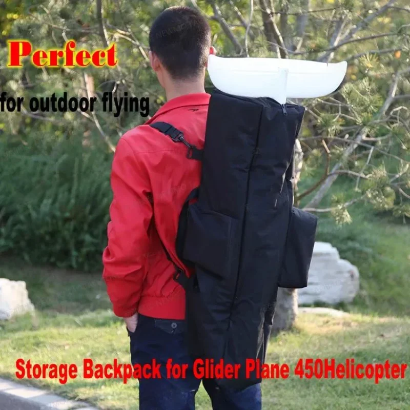 Multifunctional Backpack Storage Bag Handbag For RC Glider Plane Helicopter 450 Easy Carrying