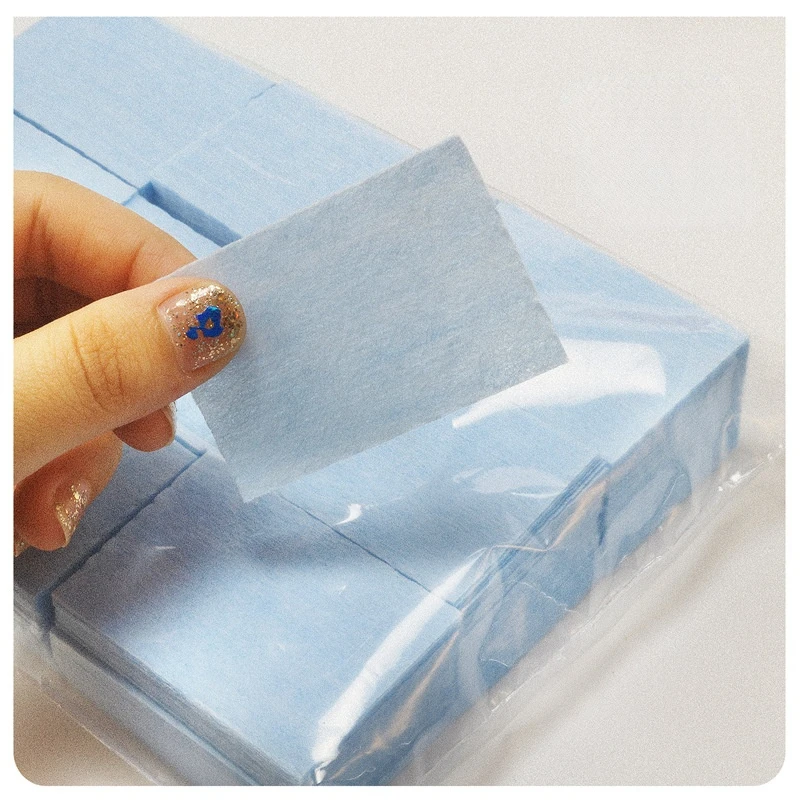 

Nail Polish Remover Wipes Cleaning Lint Free Paper Pad Soak Off Remover Manicure Tool