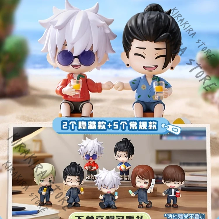 

Jujutsu Kaisen Satoru Gojo Geto Suguru Nanami Kento Assembled Figures Model Kit Ornaments Genuine Fashion Garage Kits Kawaii