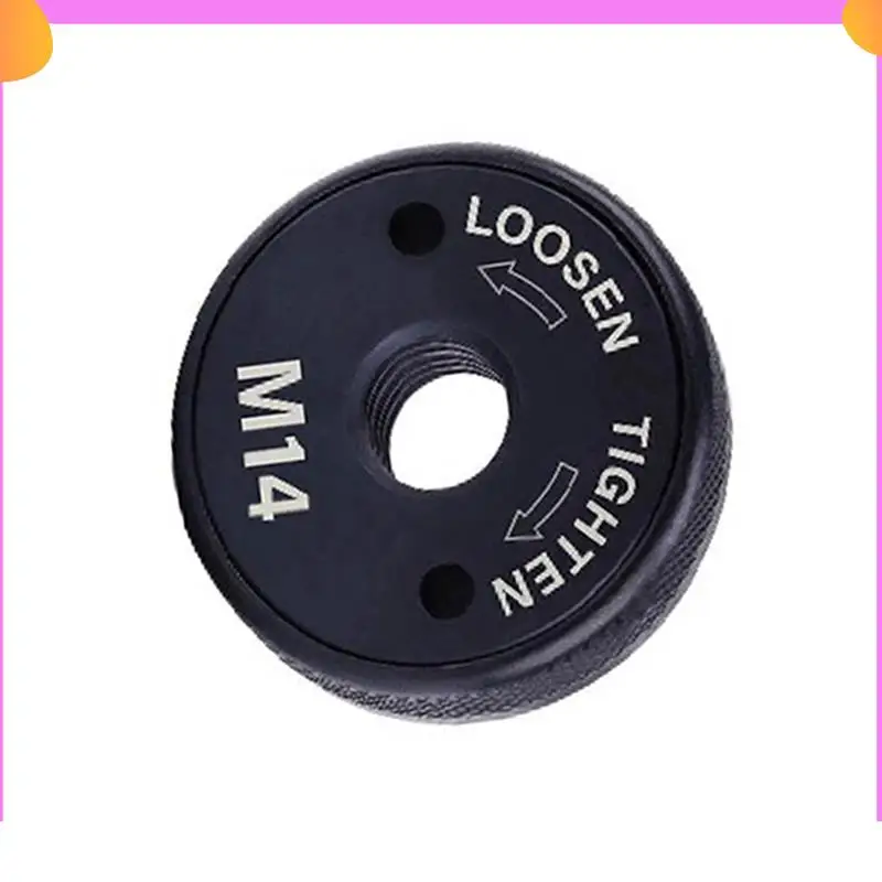 

A23P 4Pcs M14 Angle Grinder Locking Nut, Quick Change Clamping Plate Fastener For Fixing Cutting Discs Wheel Abrasive Disc