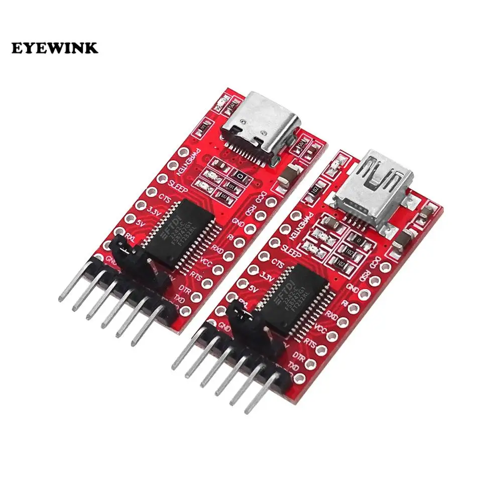 وحدة محول تسلسلي TTL لـ Arduino, FT232RL FTDI, USB 3.3 فولت 5.5 فولت to TTL 232, Pro Mini