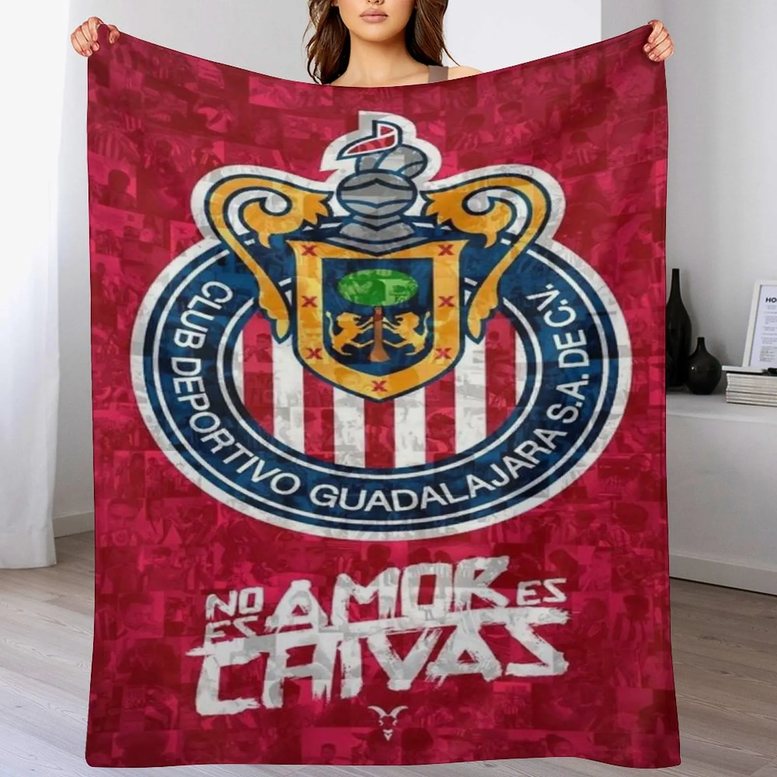 2023 America Football Club Custom Design Blanket Embossed Rashel With High Quality