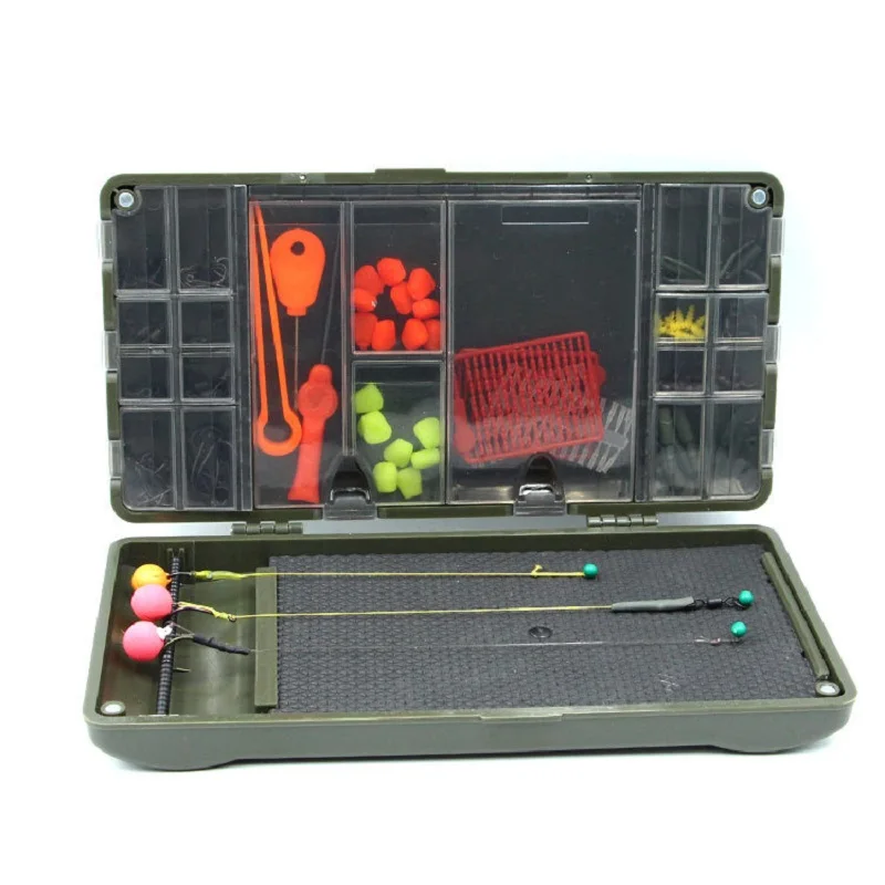 

Magnetic Carp Fishing Rig Storage Case Fishing Tackle Accessories Boxes Fly Fishing Tackle Storage Box Swivels Hook Bait Storage