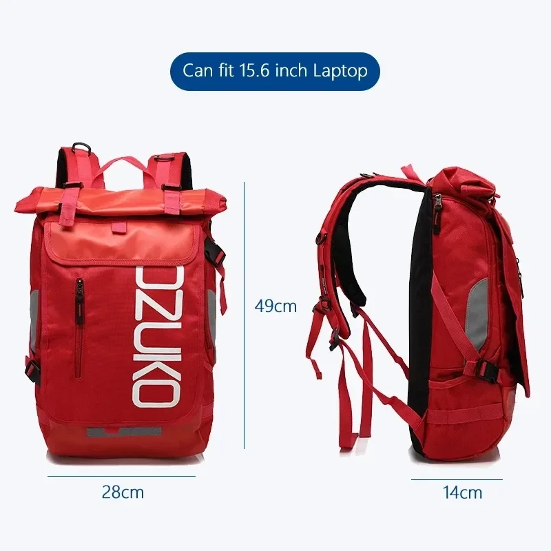 Mochila de viaje para hombre, Mochila escolar de gran capacidad para ordenador portátil de 17,3 pulgadas y 15,6 pulgadas, mochilas informales para