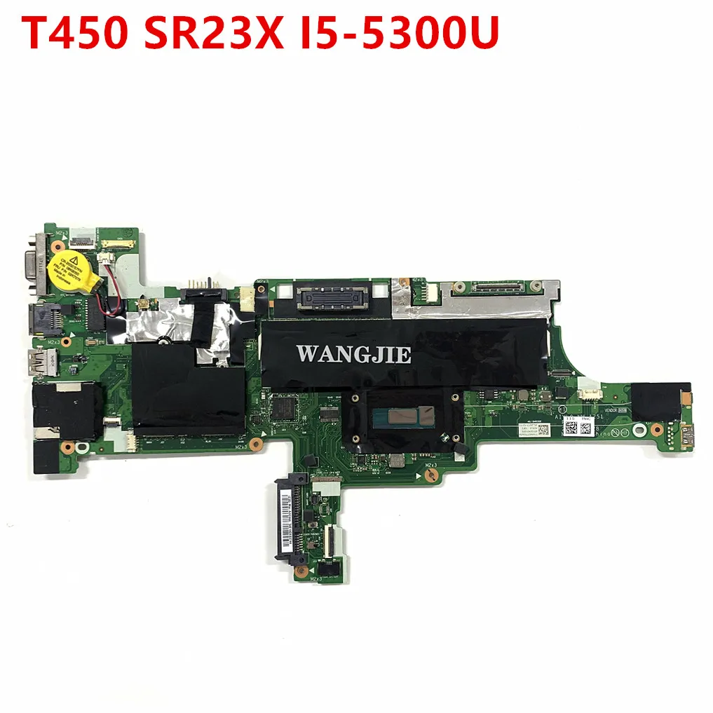 

Laptop Motherboard For Lenovo Thinkpad T450 SR23X I5-5300U Notebook Mainboard AIVL0 NM-A251 00HN525 00HN529