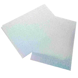 Autocollants d'impression holographique, étiquette autocollante brillante, imprimable, 20 feuilles