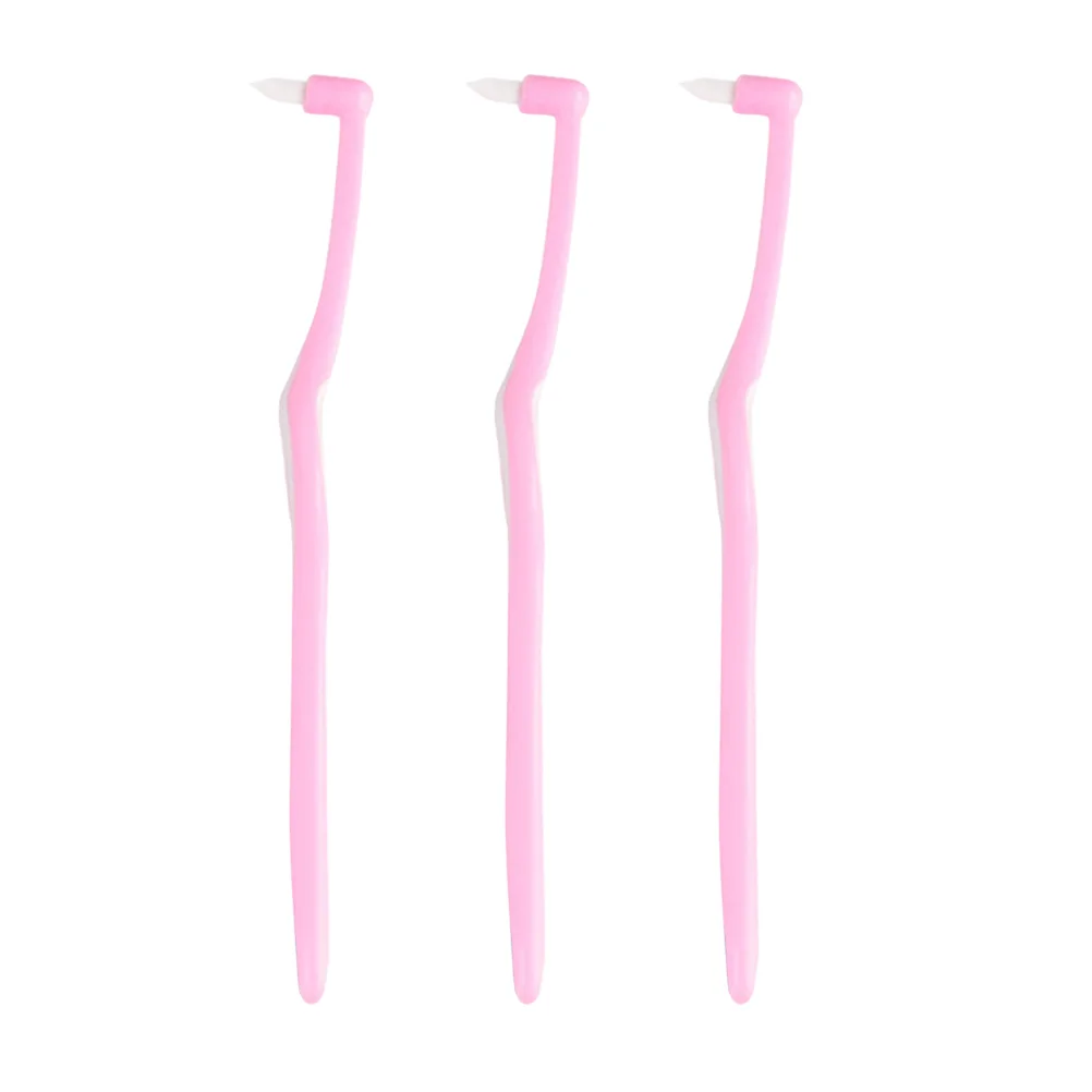 

3Pcs Interdental Brushes Tooth Care Soft PP Material Oral Hygiene Prevent Decay Floss Brush Cleaners Home Professional Use