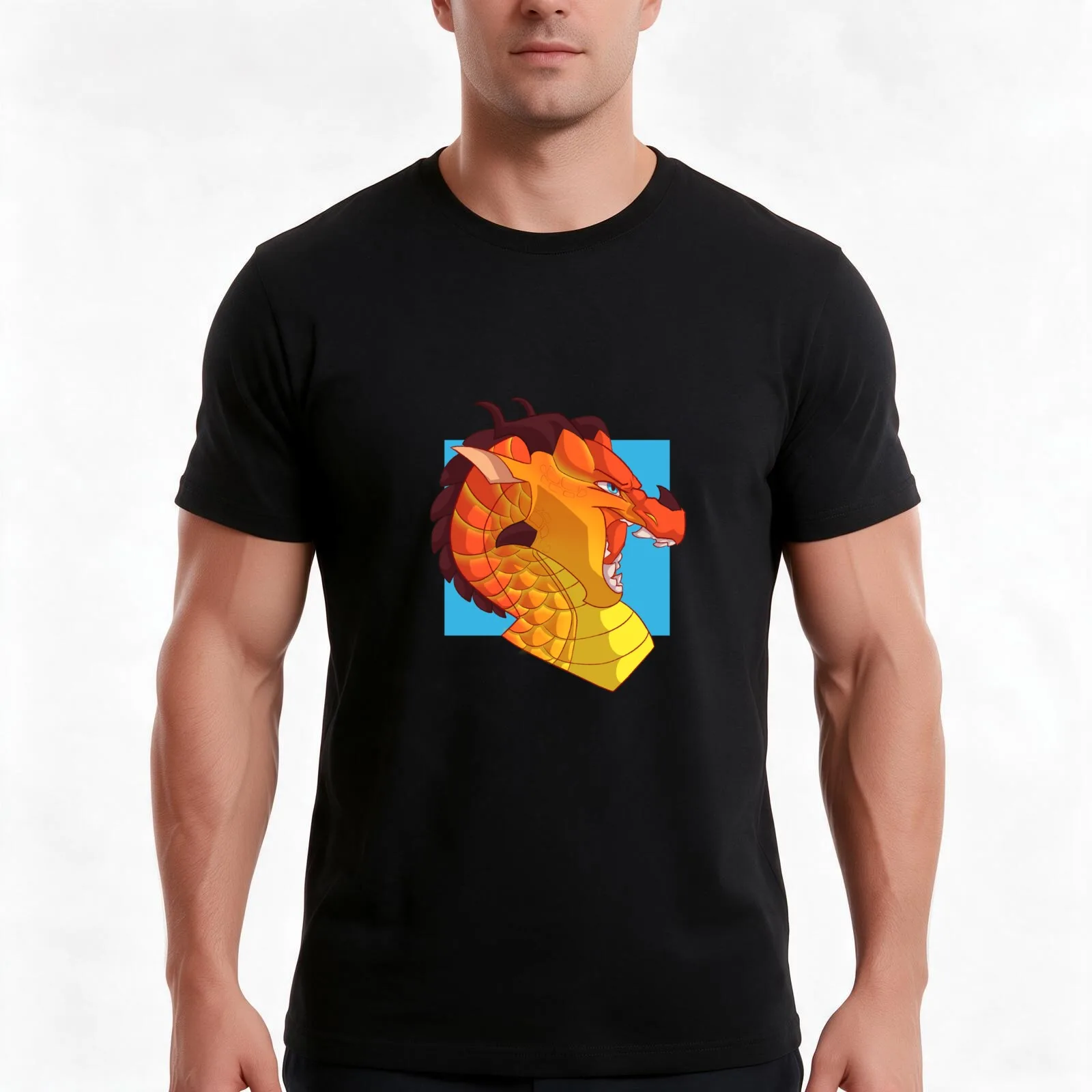 Peril WoF T-Shirt, Summer Casual Cotton Tee, Oversized Streetwear Tops, Vintage Graphic Print, Loose Fit Short Sleeve
