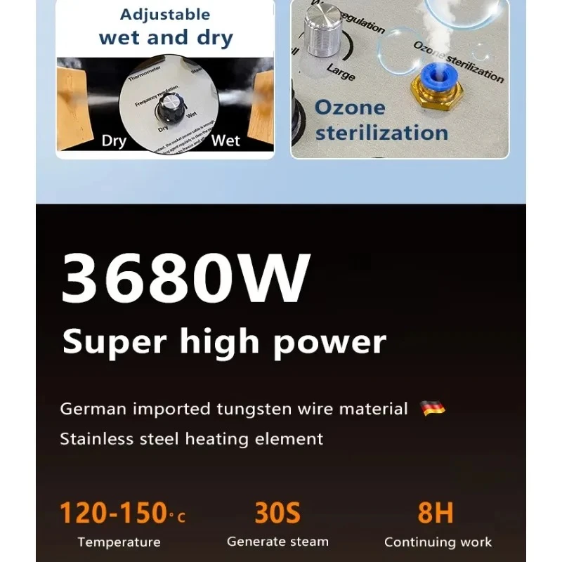 2025 Microwave Steam Cleaner air Conditioner Sofa Car Portable and Multifunctional Steam Cleaning Machine 5