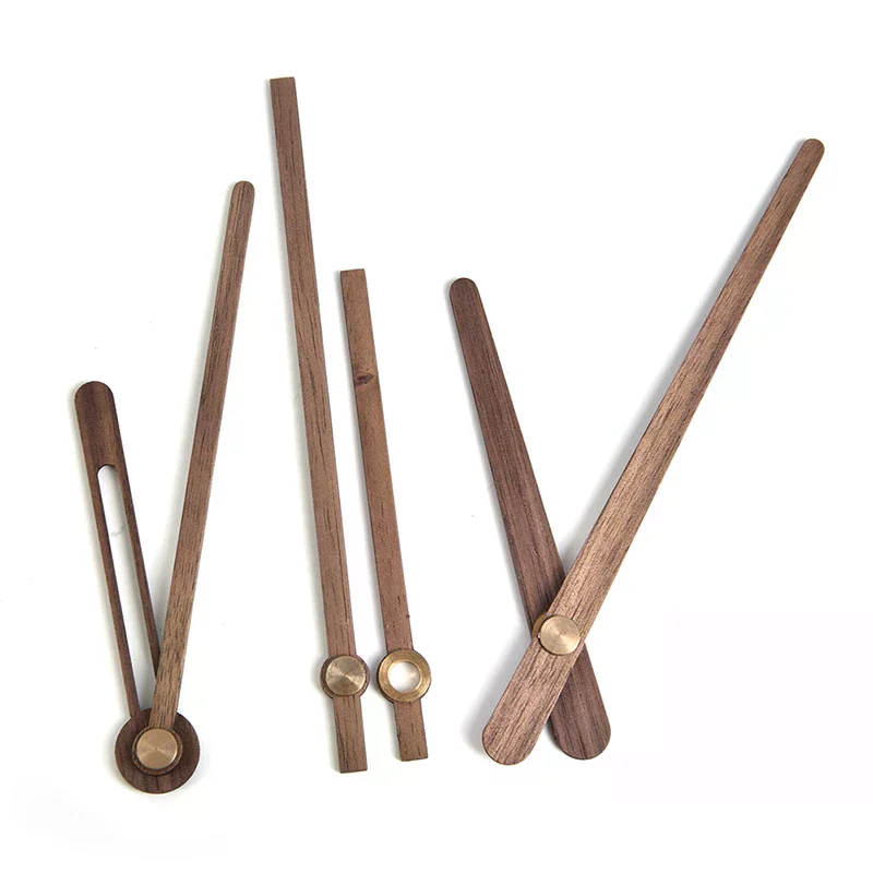 Wooden Pointers Diy Wall Clock Hands 12 Inch Needle Quartz Replace Part Home Decoration Practical Tool