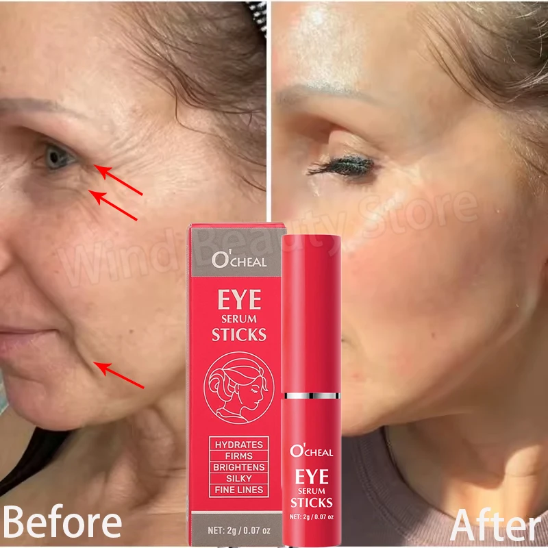 

Anti-Wrinkle Eye Cream Stick Instant Anti-Aging Firming Skin Fade Fine Lines Anti Dark Circle Puffiness Brighten Eye Skin Care