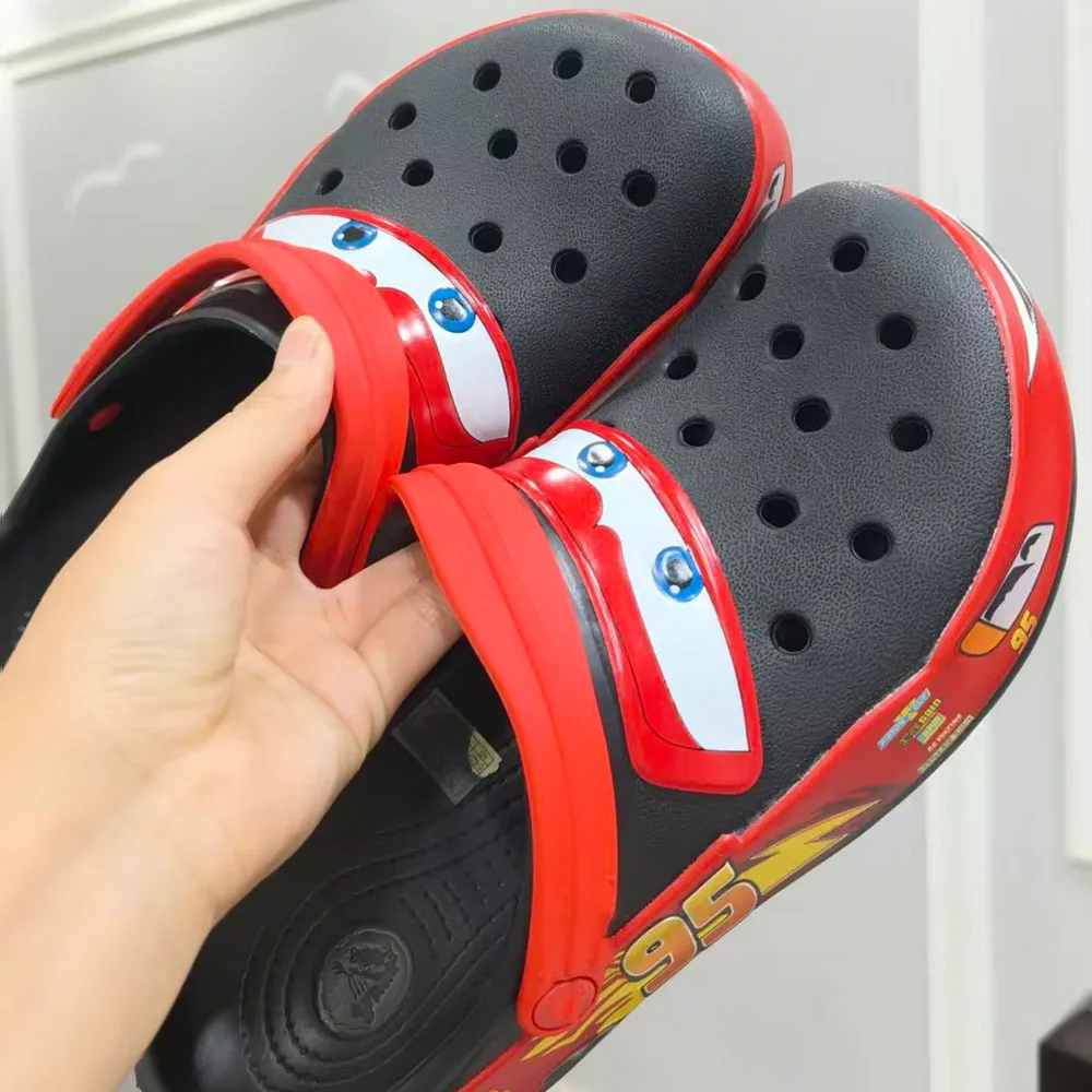 Cartoon-Hausschuhe Wasserdichte EVA Outdoor-Sandalen Atmungsaktives Lochdesign Erwachsene Freizeit-Strandschuhe Geschenk für Männer Frauen 2026 Neu – Detail 8