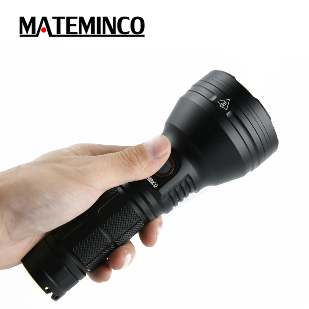 Imagem -03 - Mateminco-usb tipo c Recarregável Stepless Escurecimento Lanterna Camping Tocha Alta Potência Mt35 Xhp50.2 Led 4300 Lumen 735 Metros