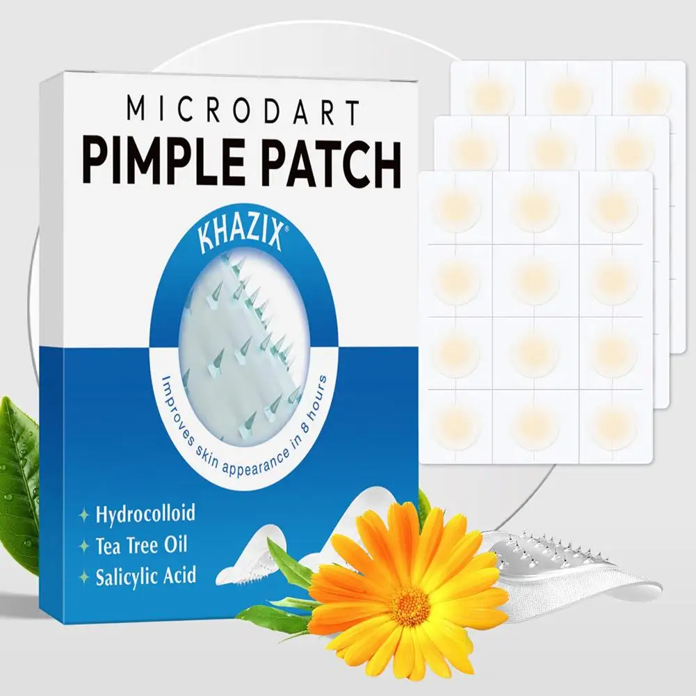 Okrągłe plastry na trądzik, naklejki zakrywające niedoskonałości, hydrokoloidowe, niewidoczne mikroigły, pudełko, narzędzia do pielęgnacji twarzy Y7F9
