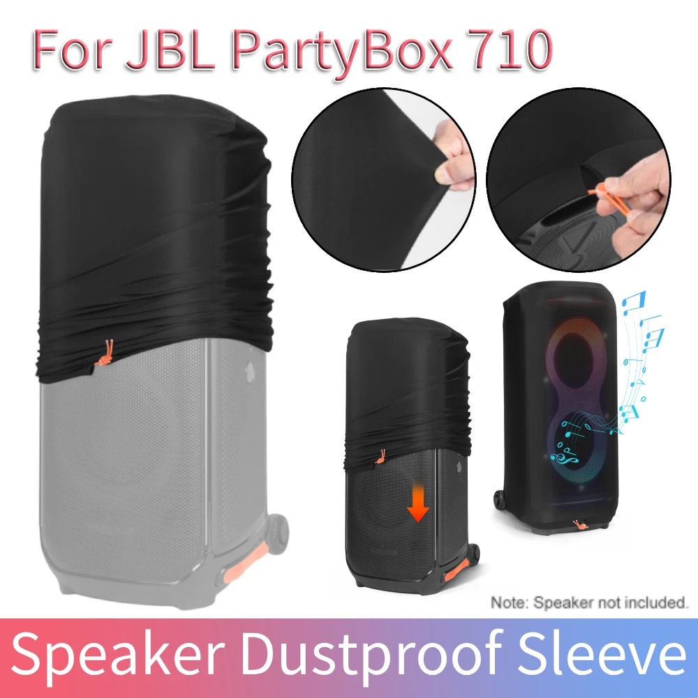 Capa Protetora para Caixa de Som Portátil JBL PartyBox 710, Capa à Prova de Poeira para Acessórios JBL PartyBox 710