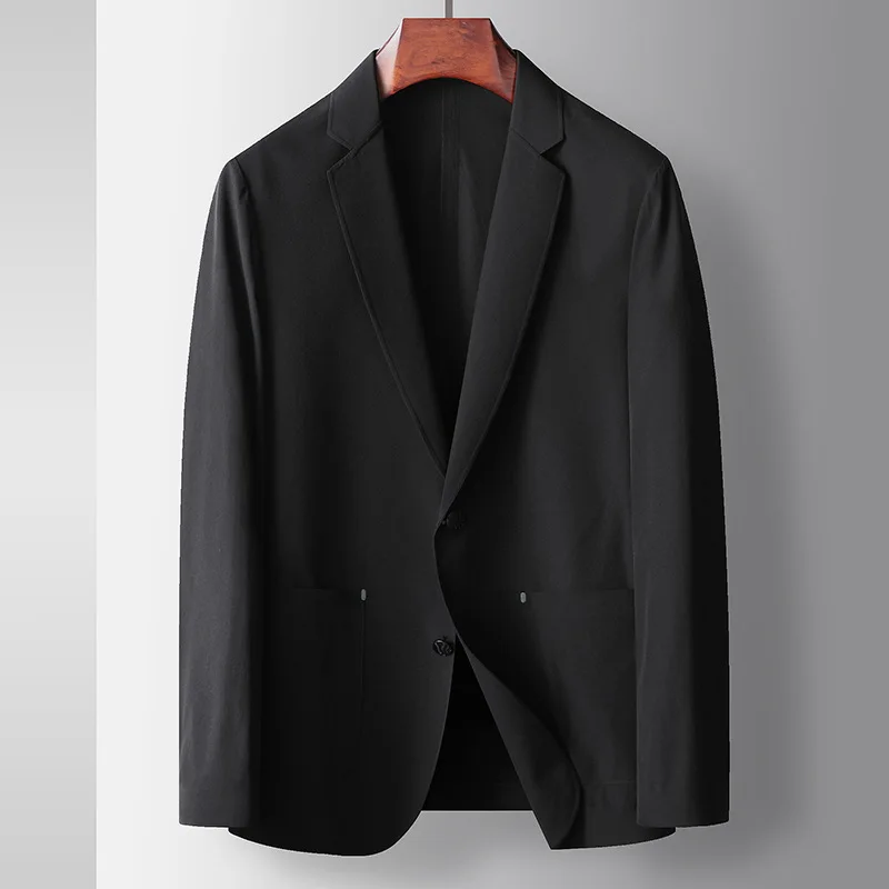 Lin2492- Suit Groom wedding dress full wool business suit