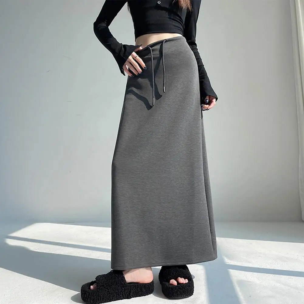 

Женская спортивная юбка-полусолнце с высокой талией, прямого кроя, с разрезом сзади, А-силуэт, для фитнеса, весна-осень