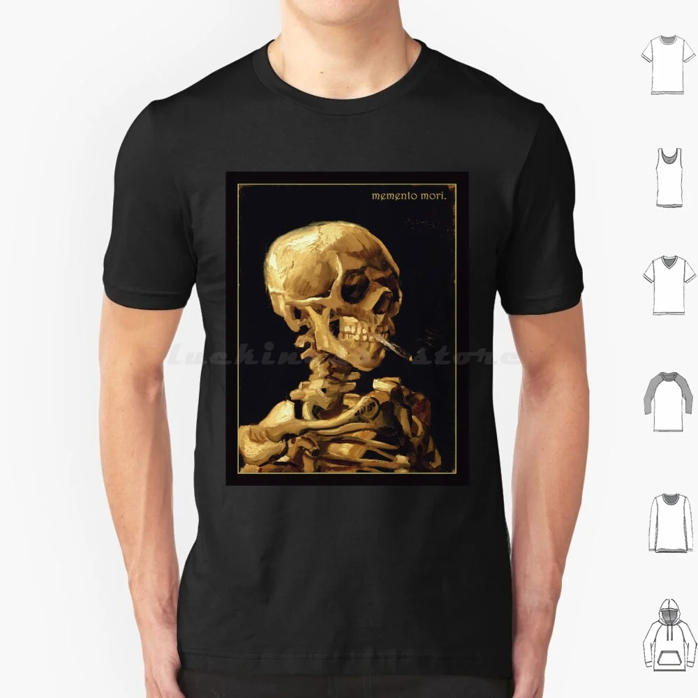 Memento Mori-Darkacademia T Shirt 6xl Cotton Cool Tee Darkacademia Memento Mori Memento Mori Dark Academia Dark Academia