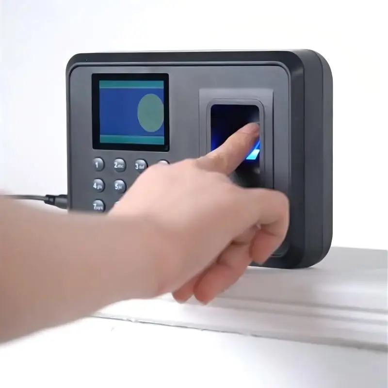 F01 Fingerprint Attendance WIth 2.4 Inch Set Up Department Employee Shifts Support Export Report To U Disk for Office Factory