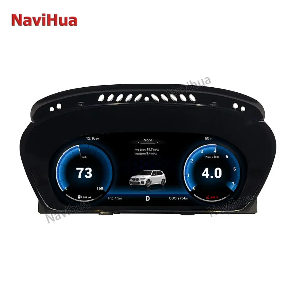 Navihua Auto Electronics Virtual Cockpit Speed Meter Latest Original Car Digital Cluster Instrument For BMW X5 E70 2006-2013