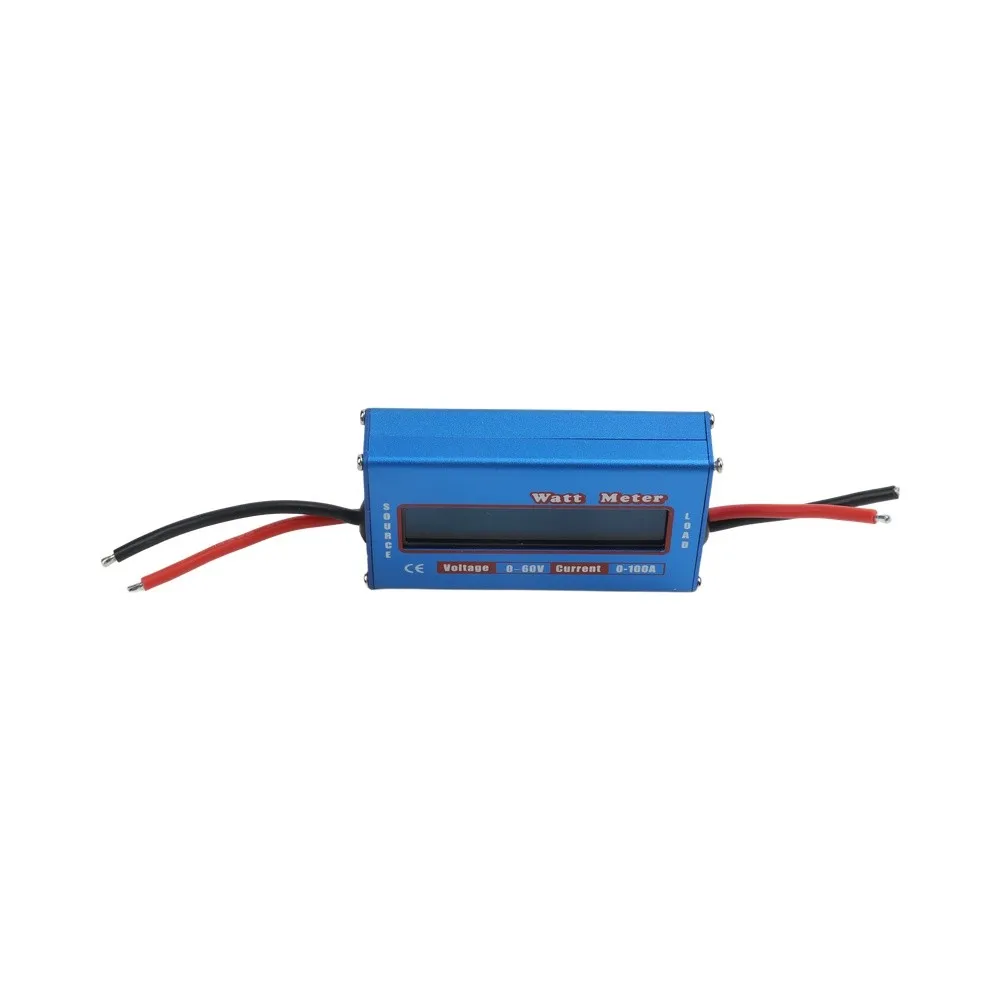 DC Battery Power Analyzer 60V 100A for Measuring Voltage Current and Power Flow in For RC and Voltage Systems DC