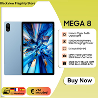 Blackview MEGA 8 Tablets PC, 13'' HD+ Display 90Hz, Android 15, 12GB RAM 256GB/512GB ROM, 50MP Rear Camera, Doke AI, 11000mAh