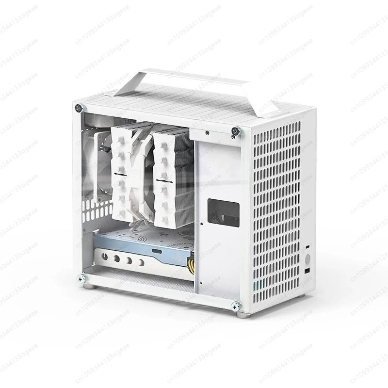 

U35 Chassis ITX Portable Side Transparent Desktop Computer Sfx Power Supply Mini Small All-aluminum Chassis