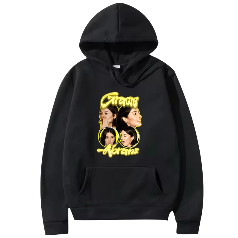 

Gracie Jenny Abrams Style 2025 Tour hoodie men women vintage Long sleeve Sweatshirt with print Graphics oversized hoodie unisex